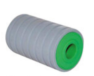 Roller with rubber D47 d20