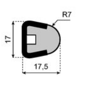 SYSTEMPLAST Wear strip R=7