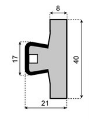 SYSTEMPLAST profillist H=40