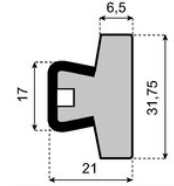 Glidlist Nolu-S H=31,75