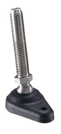 Machine foot D=60 M12 L=157, with a single hole